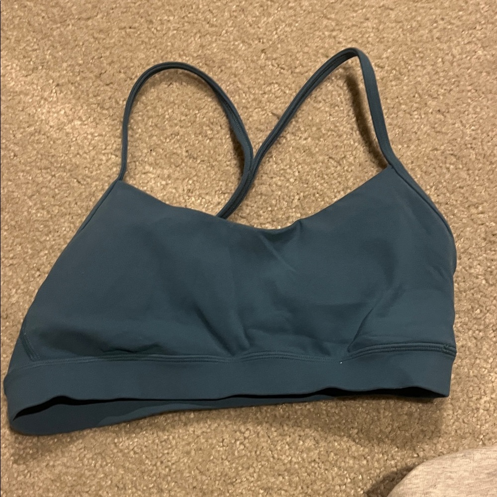 Lululemon Athletica Teal Sports Bra
